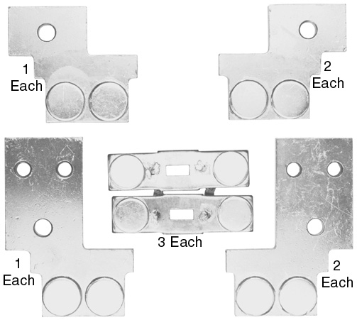Cutler-Hammer 61865 contact kit replacement: REPCO 9650CC Cutler-Hammer 61865 contact kit replacement: REPCO 9650CC